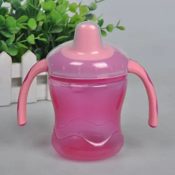 

Babyteller Baby Feeding Bottles Kids Soft Mouth Duckbill Sippy Bottle Infant Training Cups