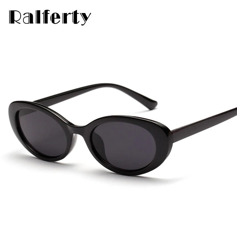 

Ralferty 2018 New Oval Sunglasses Women Luxury Brand Designer UV400 White Sun Glasses Retro Sunglases Eyewear oculos W8138