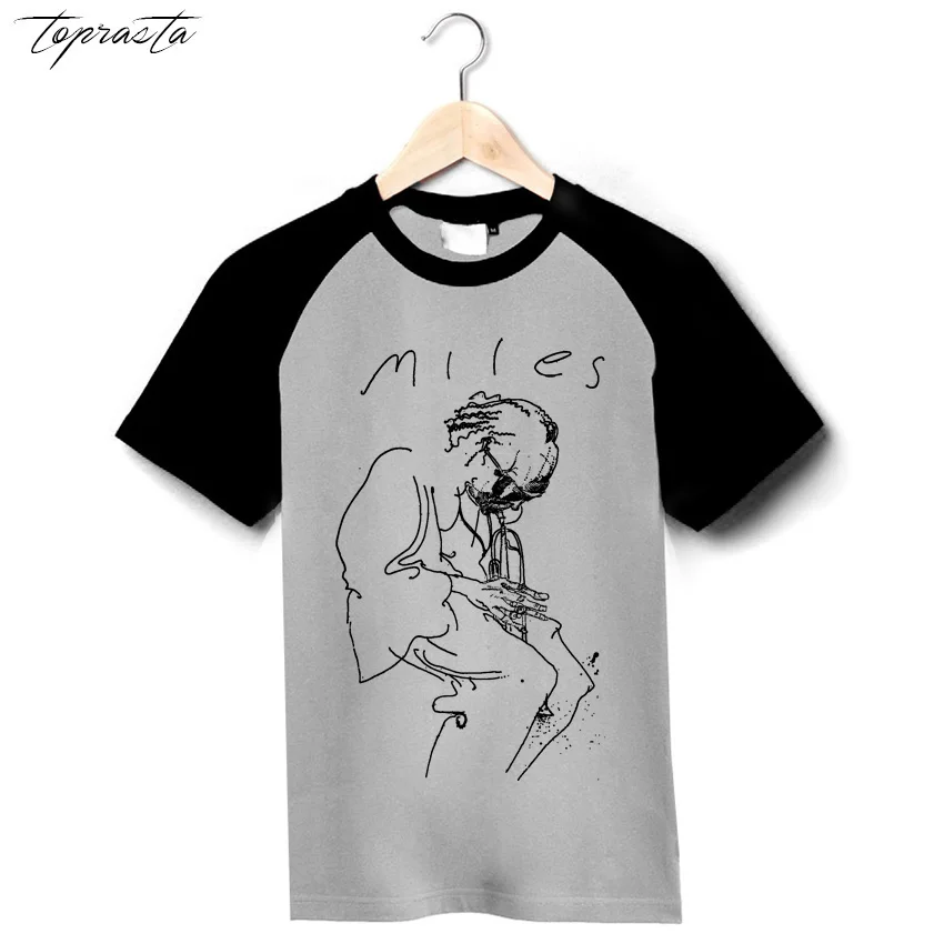 

Miles Davis jazz fashion t shirt men women's top tee item NO-RSHSSDX184