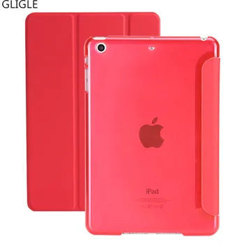 

gligle slim transparent back case for New iPad 9.7 2017 ptotective case cover for New iPad 9.7 2018 case