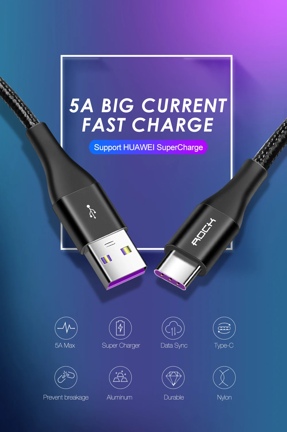 Кабель usb type C для samsung S9 S8, кабель быстрой зарядки type-C для мобильного телефона, кабель USB C для Xiaomi mi9 Redmi note 7