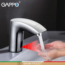 GAPPO 流域水栓センサー流域ミキサーシンクの蛇口自動赤外線水シンクタップタッチレス水ミキサー torneira は anheiro(China)