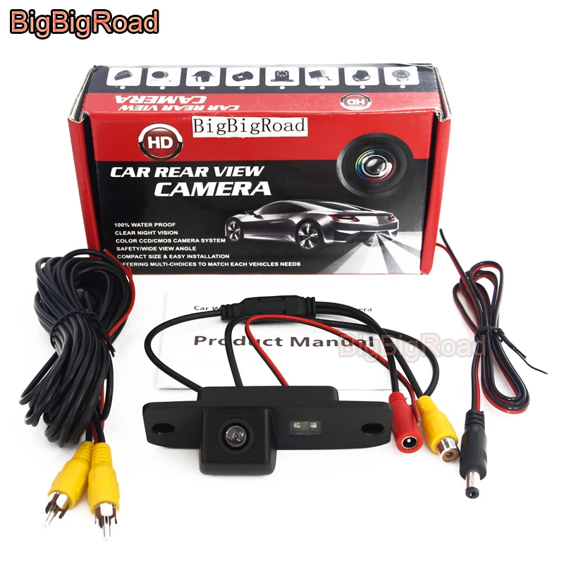 

BigBigRoad Car Rear View Camera For Kia Ceed Borrego Mohave Sportage Opirus Amanti Carens Sorento Rio X-line