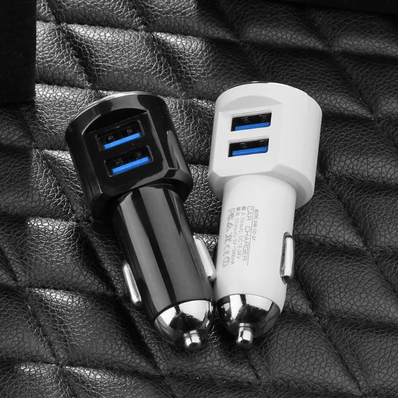 Адаптер питания для iphone/samsung 5 V 2.4A Dual 2 порта USB Автомобильное устройство для быстрой зарядки O.30