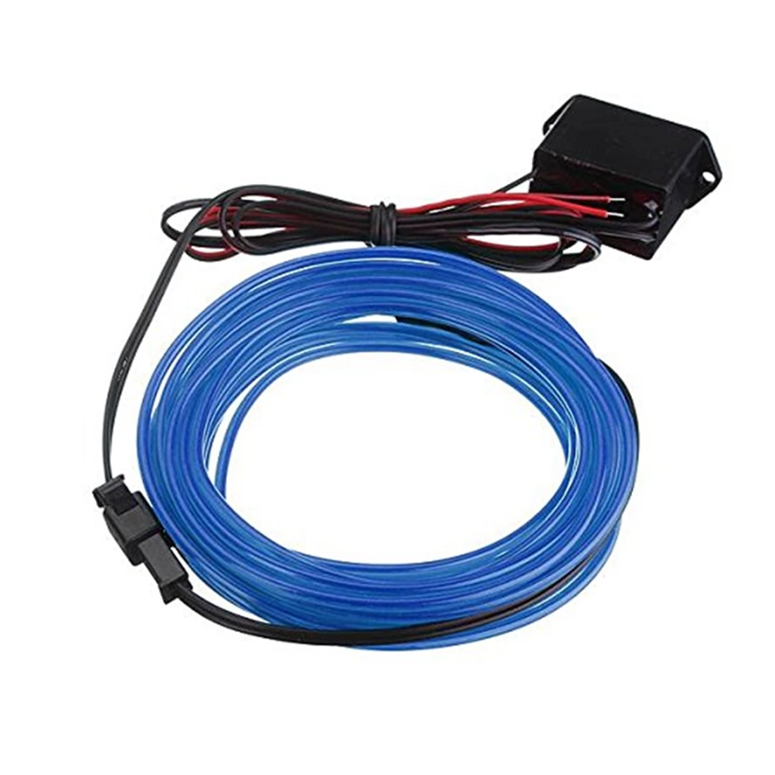 2 м EL Cable DC 12V гибкие неоновые лампы для рождественских вечеринок Rave Party Костюмы на Хэллоуин подставка для демонстрации товаров (синий)