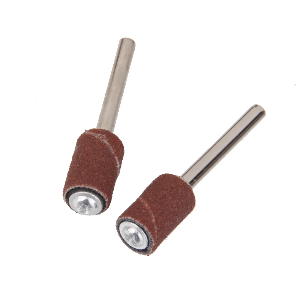 100 Rotary Tool 1/2inch Sanding Drum Sleeve Bands Mandrels Set Sandpaper Sleeves VFor Jeweler
