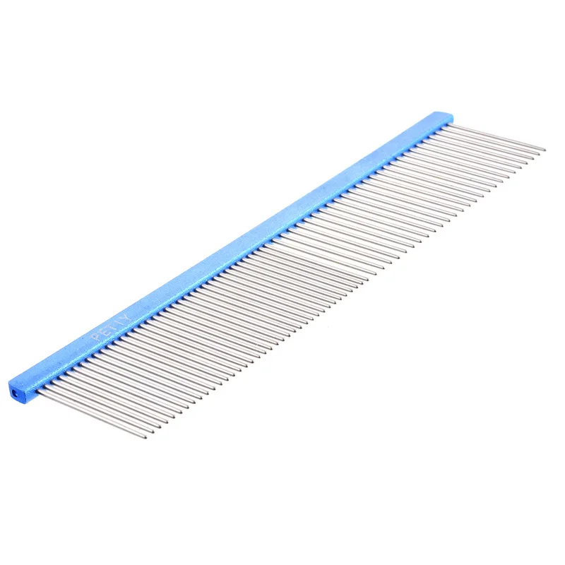 

Pet Dog Cat Accessories Pets Grooming Tool Pet Comb Stainless Steel Grooming Comb Cleaning Hair Trimmer Brush
