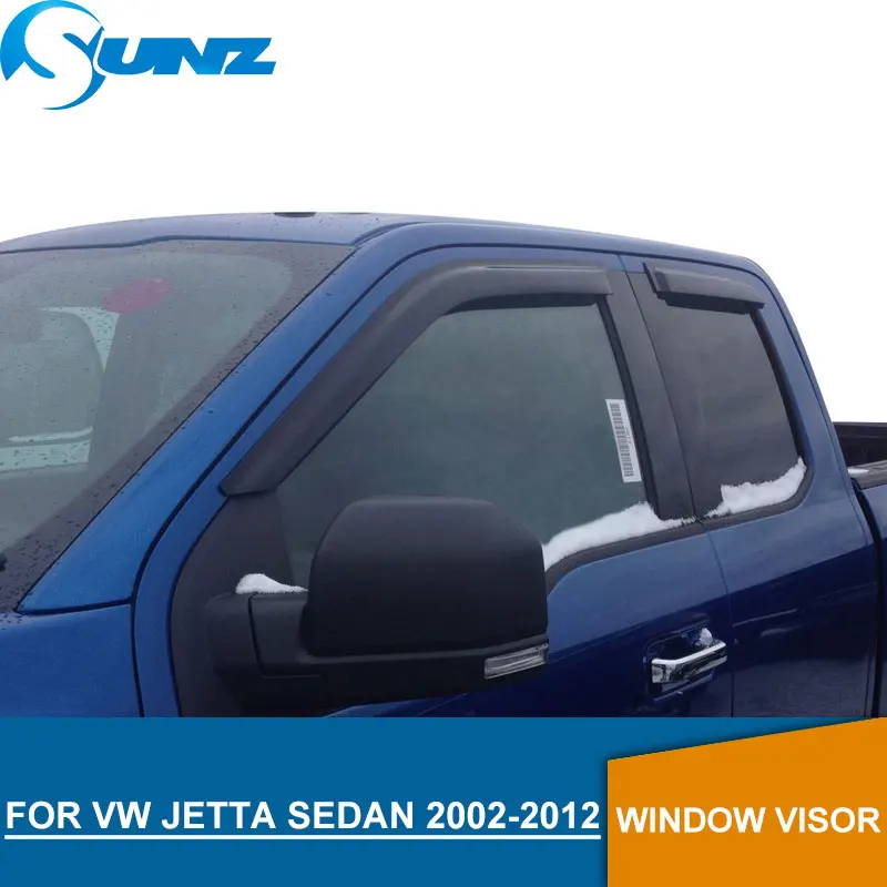 Для Volkswagen VW JETTA 2002-2012 окно козырек дефлектор для 2002 2003 2004 2005 2006 2007 2008 2009 2011 2012 SUNZ |