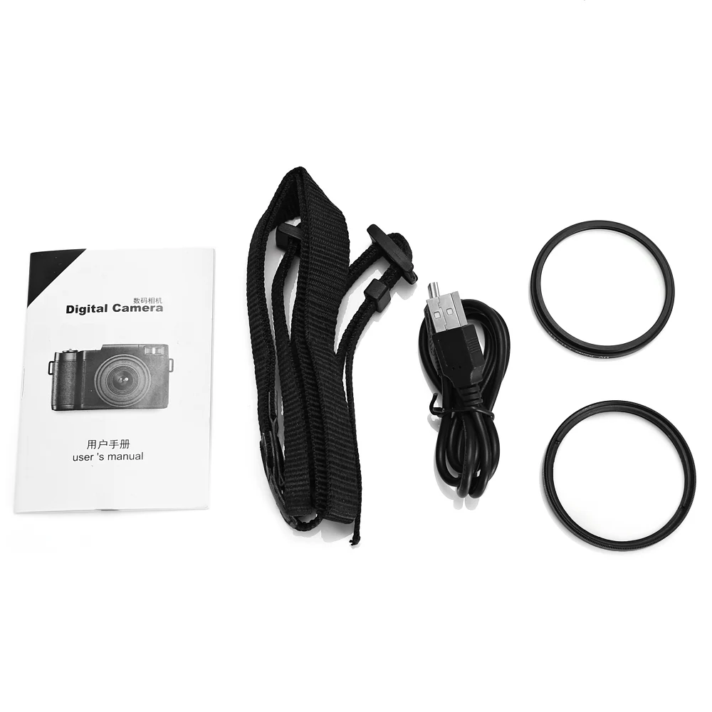 Original AMKOV CD-R2 Digital Camera Video Camcorder With 3 Inch TFT Screen / UV Filter