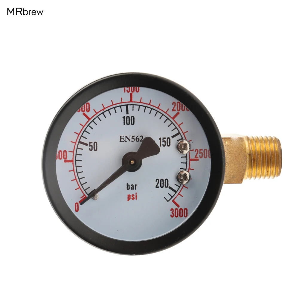 Home Brew Draft Beer Gas Co2 Pressure Regulator Gauge, High Pressure, 0