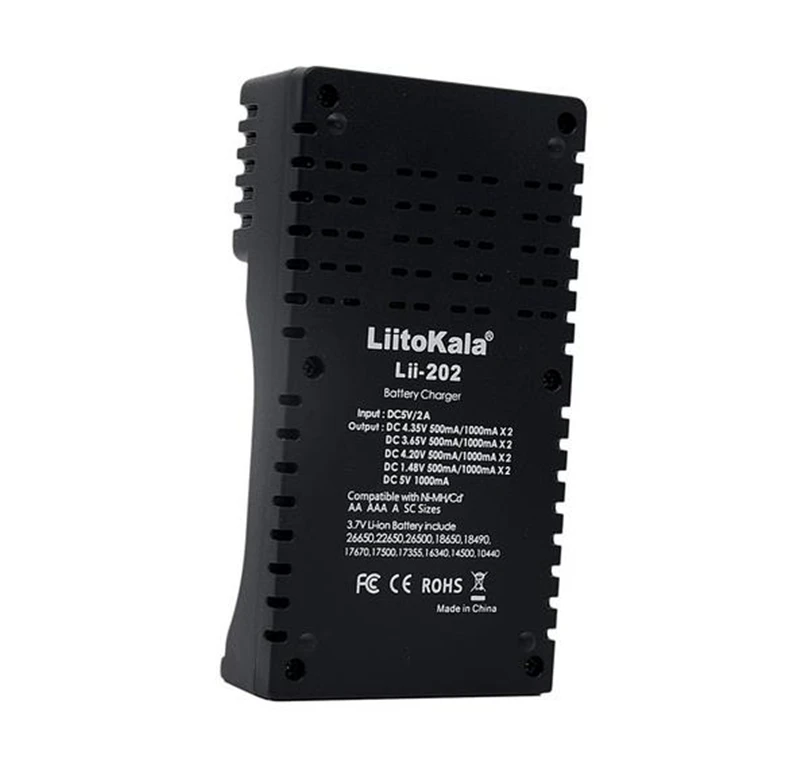 Новинка зарядное устройство LiitoKala с функцией внешнего аккумулятора USB для Ni MH