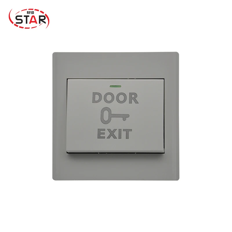 

4pcs Door Exit Button Release Push Switch for access control system Electronic Door Lock NO NC COM Sensor Door Open Button