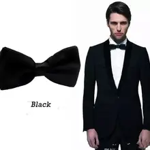 Черные галстуки-бабочки для жениха, мужские костюмы, модные мужские торжественные костюмы, смокинги, галстуки-бабочки, лучший матч