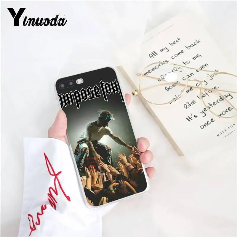 Yinuoda Justin Bieber Purpose Super Star Cover Soft Shell Phone Case for iPhone 6S 6plus 7 7plus 8 8Plus X Xs MAX 5 5S XR 10