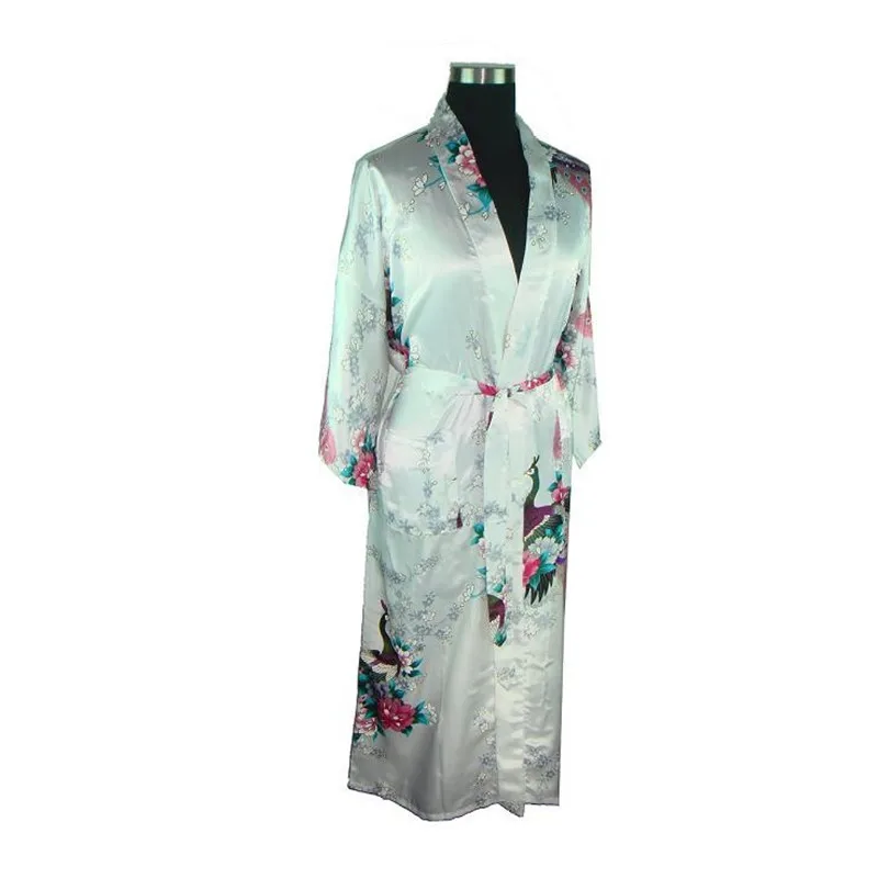 Женский халат кимоно из шелка и вискозы размеры S M L XL XXL XXXL|rayon robes|robe kimonobath gown |