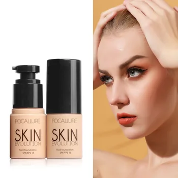 

FOCALLURE Face Foundation Makeup Base Liquid Foundation BB Cream Concealer Whitening Moisturizer Oil-control Maquiagem SPF15
