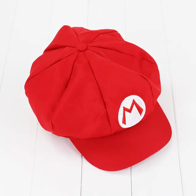 Cappello di LUIGI di Super Mario NUOVO DA NEGOZIO ITALIANO!!!