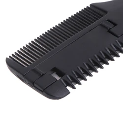 헤어 빗 블랙 핸들 커팅 숱이 홈 DIY 트리머 내부 블레이드, 새로운 디자인, 1 개