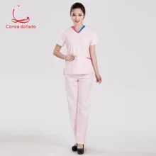 Корейская версия стоматологической хирургической рабочая одежда зубная щетка для медсестры Высококачественная Хирургическая Одежда для похудения