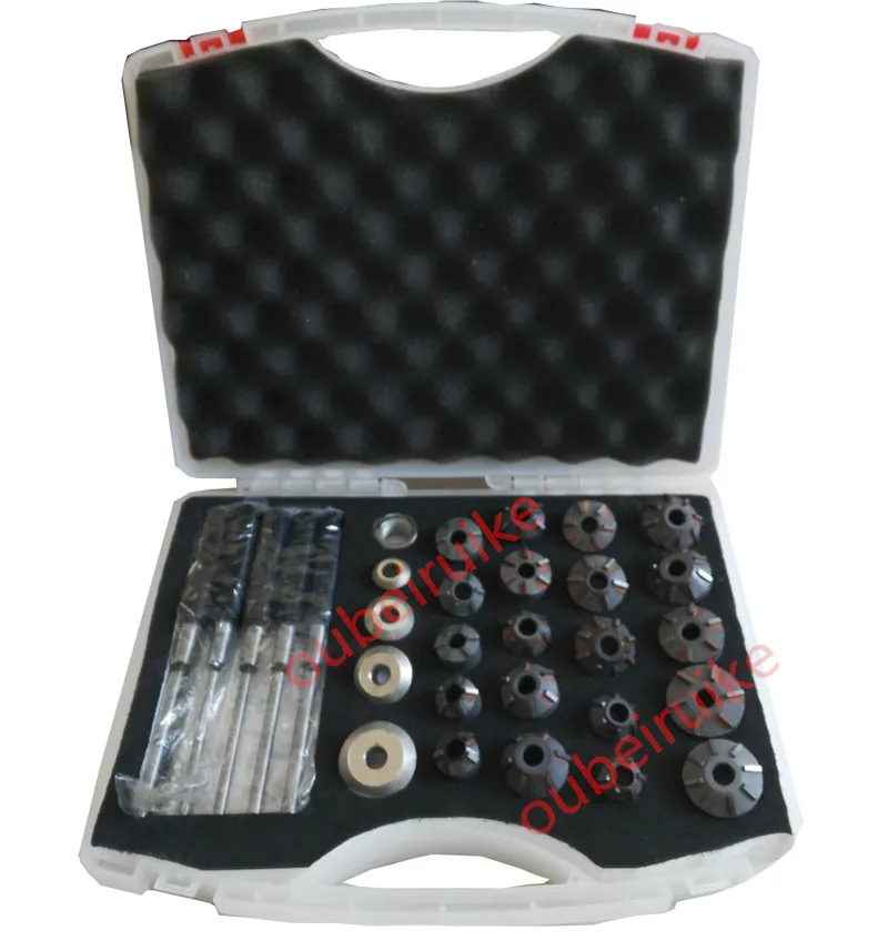 Valve Repair Tools Carbide Tipped Valve Seat Reamer 31PCS 22 38mm Valve