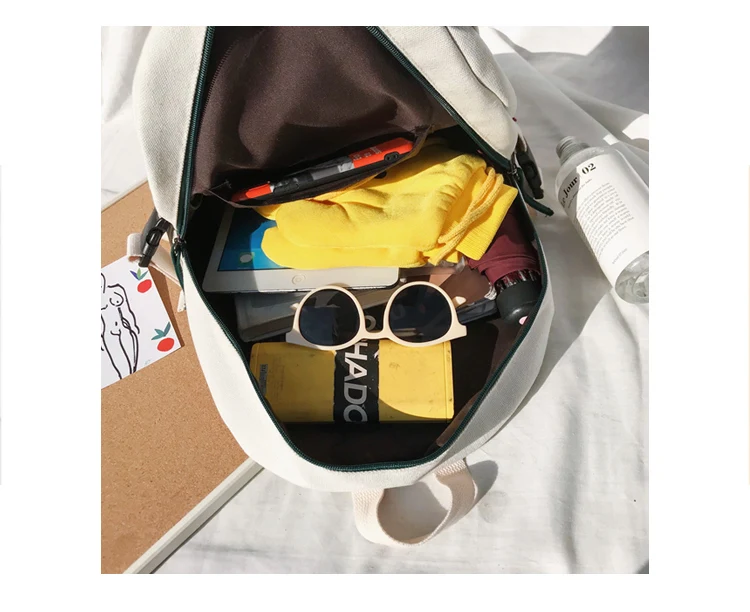 Menghuo 2019 Women Men Canvas Backpacks Large School Bags for Teenager Girls Travel Laptop Backbag Mochila Rucksack Big Capacity_41