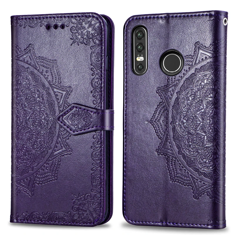 Чехол из тисненой кожи для Huawei P30 P20 P10 Lite P Smart Y5 Y6 Y7 Prime 2018 Y9 2019 Honor 7A 7C Pro 8A 10