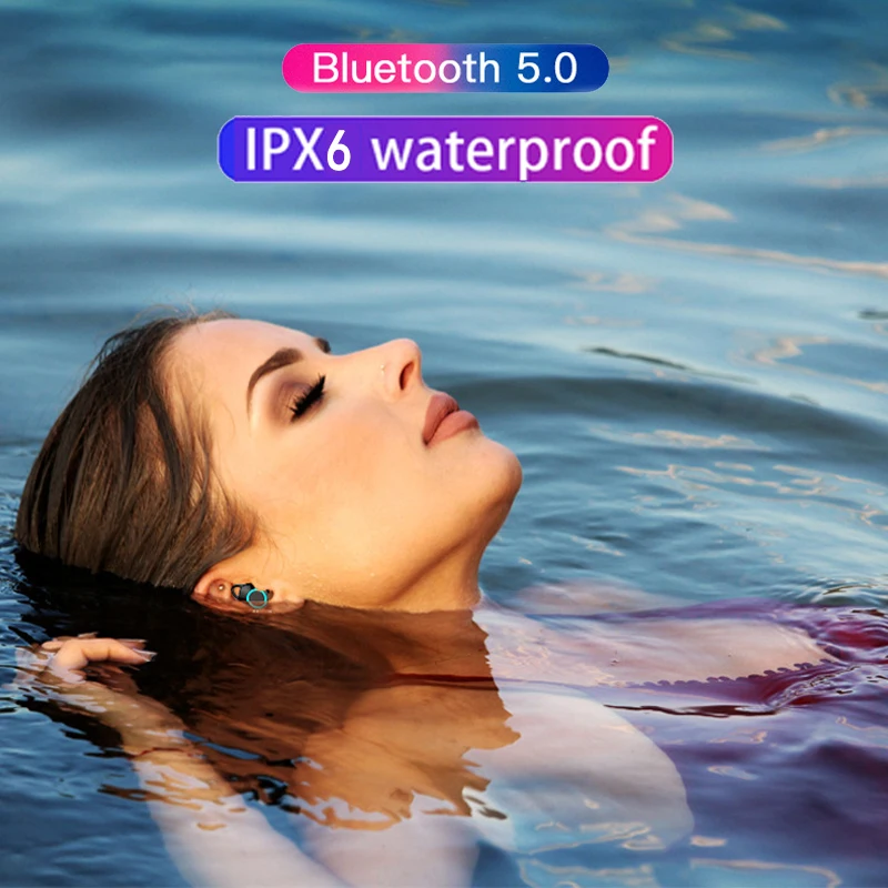 X8 TWS беспроводные Bluetooth наушники стерео гарнитура IPX6 водонепроницаемые мини