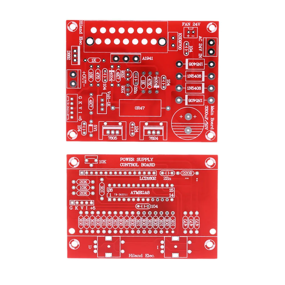 0-28V 0,01-2A Регулируемый DC Регулируемый источник питания DIY Kit ЖК-дисплей регулируемая мощность kitкороткого замыкания/тока-предельная защита