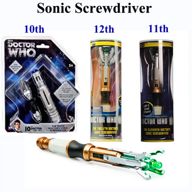 

sonic screwdriver 10th 11th 12th official doctor who sonic screwdriver in stock same day shipping