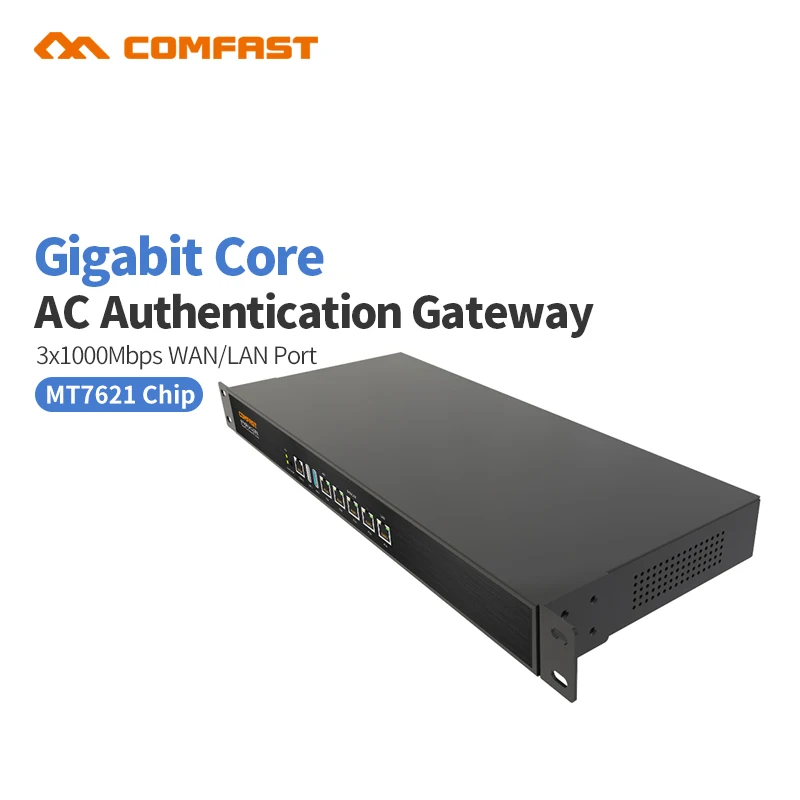 

New Comfast CF-AC200 FullGigabit AC Authentication Gateway Routing Multi-WAN access wireless roaming wifi project router