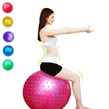 65 см мячи для йоги мяч для фитнеса Пилатес тренировка, Упражнение Балансирующий мяч для фитнеса точка для тренировки массажный шар для йоги аксессуары
