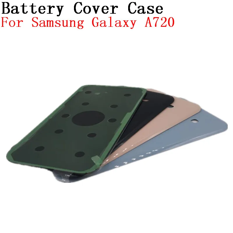 RTBESTOYZ Battery Back Cover For Samsung Galaxy A7 2017 A720 A720F Rear Door Panel Housing Case Glass | Мобильные телефоны и