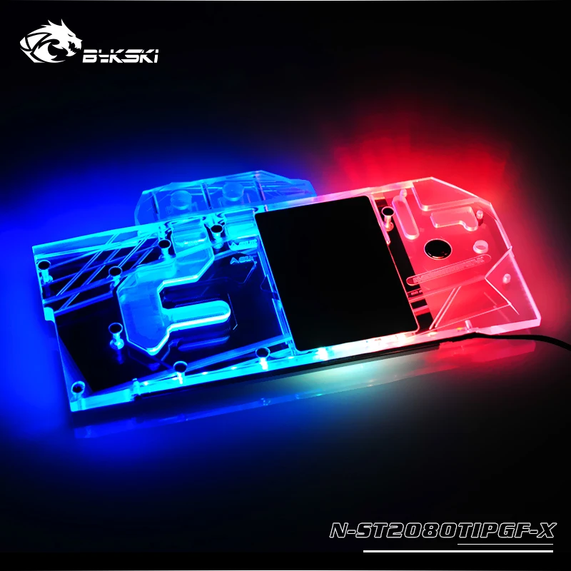 Low Price  Bykski Water Block use for ZOTAC RTX2080TI-8GD6 PGF / 2080Ti AMP Extreme / Full Cover Copper Radiat