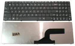 SSEA оптовая продажа новая клавиатура для ноутбука ASUS N50 N53S N53 N51 N61 N55SF K50 K52F K53S K53SV K72F X53B X53S X72D G51V G51VX G51J