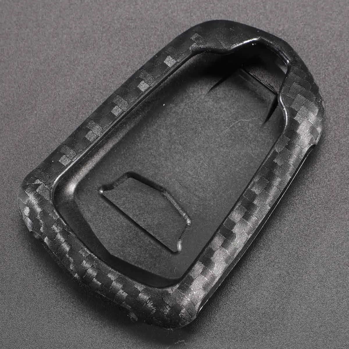 

Carbon Fiber Silicone Key Case For Cadillac ATS CT6 CTS DTS XT5 Escalade ESV SRX STS XTS ELR Remote Car Key Cover 4/5/6 BTN