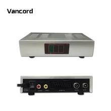 2017 Recién Llegado de Sistema de Televisión TV Estándar de la Señal de Audio y Vídeo AV Al Convertidor de señal RF Modulador de TV 90-240 V Enchufe de LA UE RF408