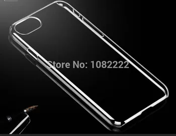 

100pcs/lot Free Shipping New Clear Crystal Hard Back Case Cover For iPhone 7 / For iphone 8