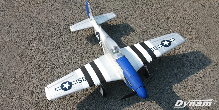 Мини P-51 V2 762mm размах крыльев-PNP