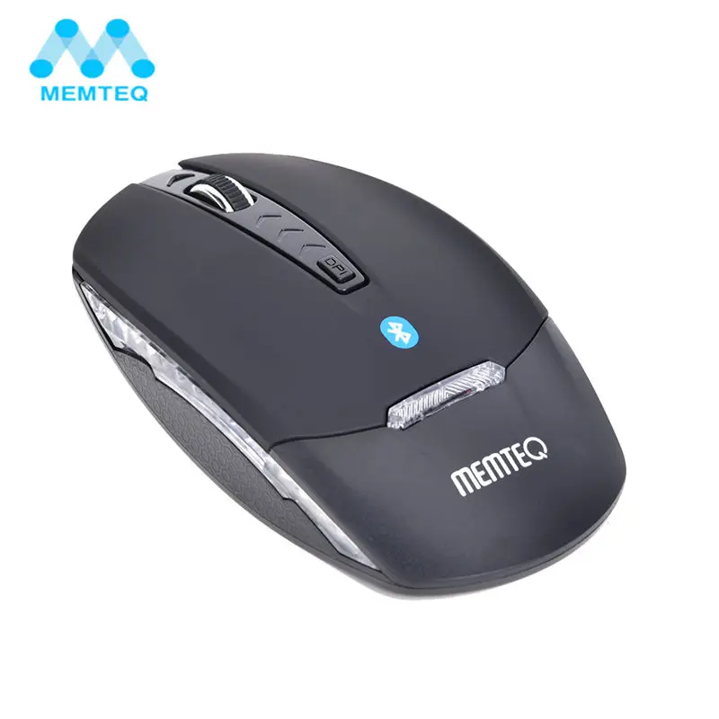 

MEMTEQ Wireless Mouse Ergonomic LED Mini Bluetooth Optical Mice 1600DPI Gaming Computer Mouse for PC Tablet Laptop Mac Notebook