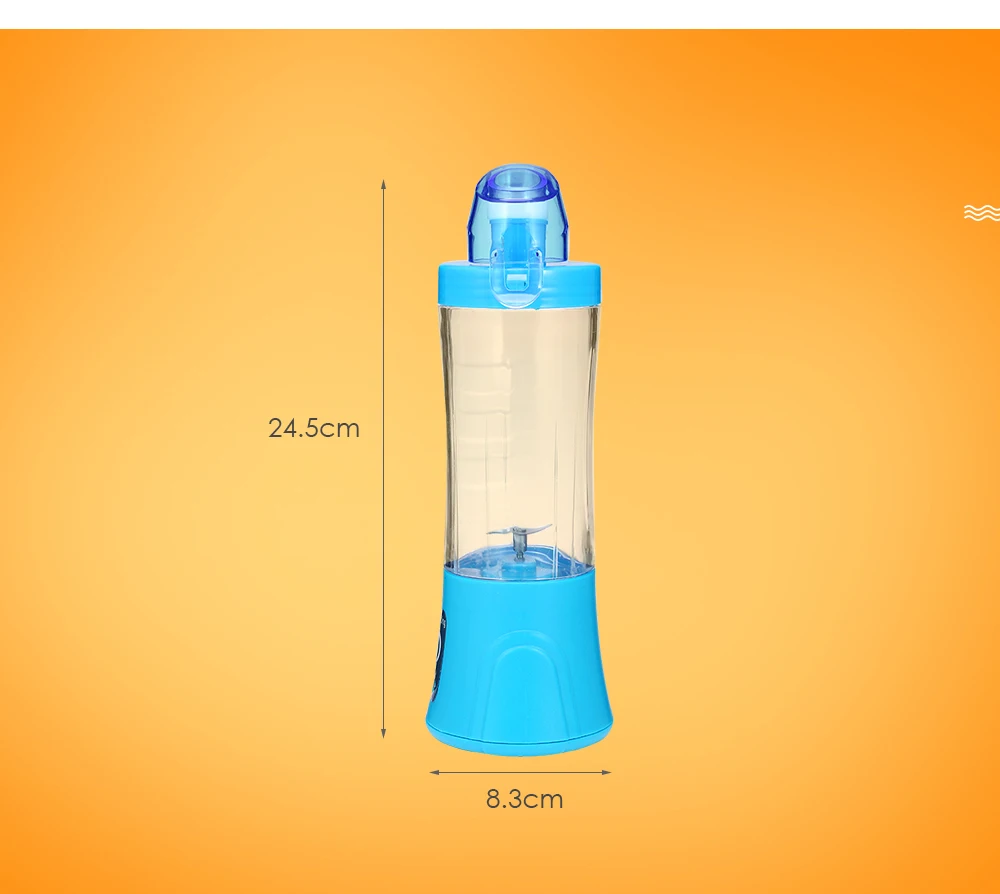 Электрическая портативная соковыжималка, чашка для фруктов, овощей, миксер для сока, ручные соковыжималки, блендер, USB перезаряжаемая бутылка для воды