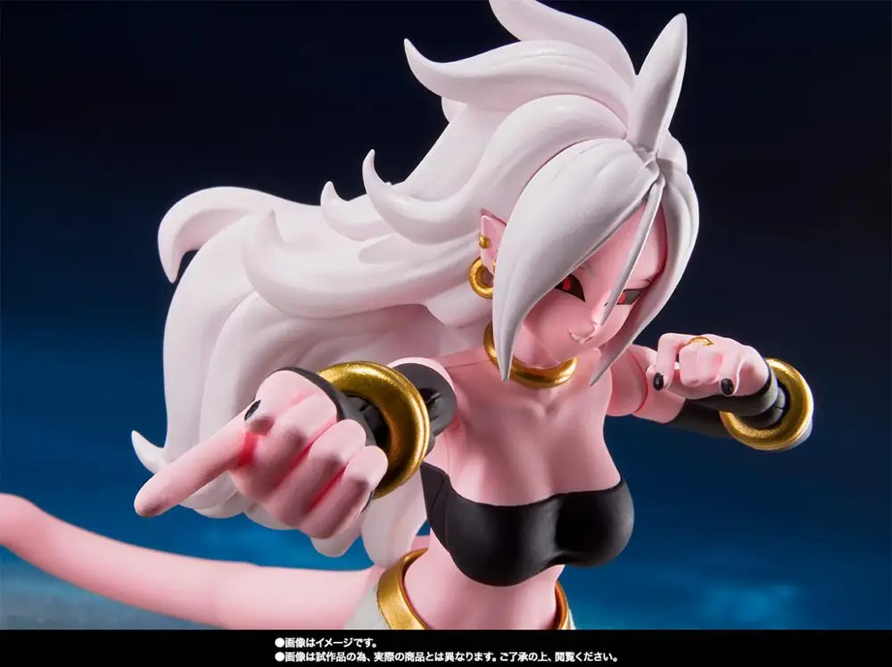 PrettyAngel-Подлинная BANDAI spirts Tamashii нация S. H. Figuarts эксклюзивная фигурка Dragon Ball Fighterz Android No.21