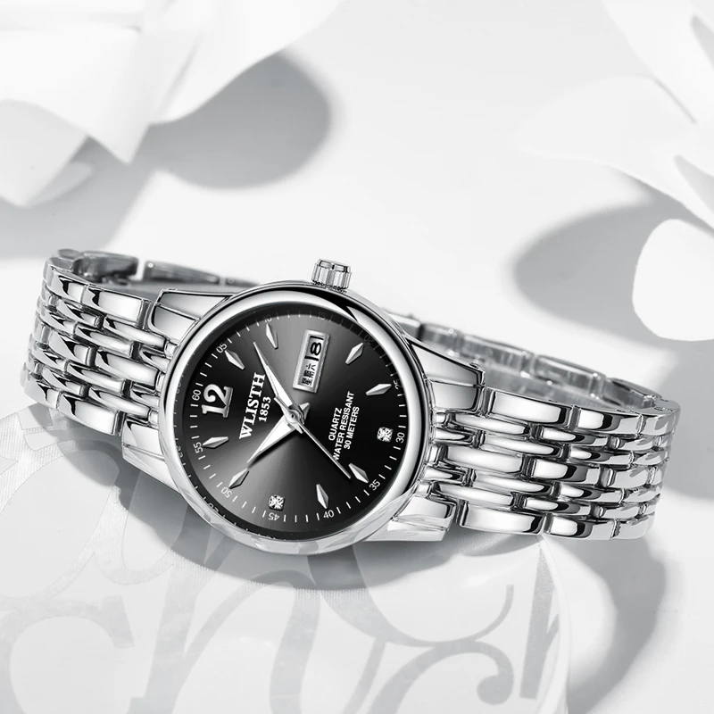 Relogio feminino женские часы WLISTH люксовый бренд девушка QuartzWatch повседневные кожаные под