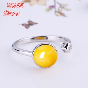 

925 Sterling Silver Color Adjustable Blank Ring Base Fit 7*7mm Glass Cabochons Cameo Settings Tray DIY Jewelry Making Ring