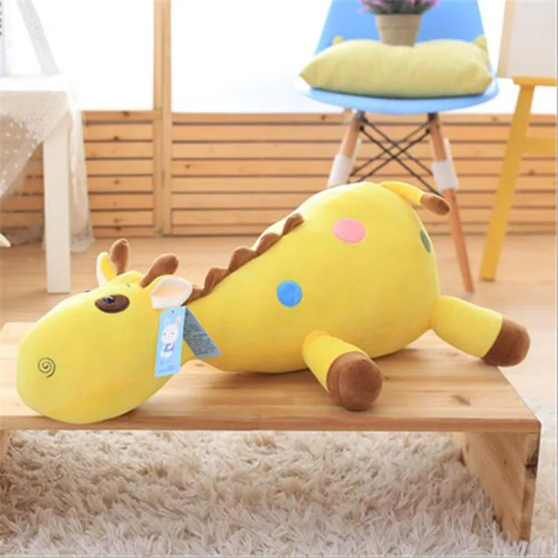 BSTAOFY Dropshipping Lovely Glove Deer Plush Giraffe Soft Toys Doll Sleeping Pillow Plush Toys