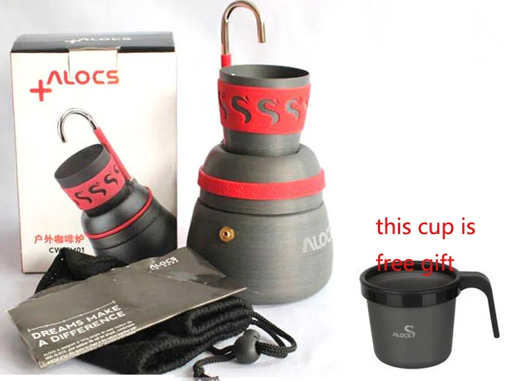 

Alocs CW-EM01 Outdoor Portable Foldable Coffee Maker outdoor coffee pot