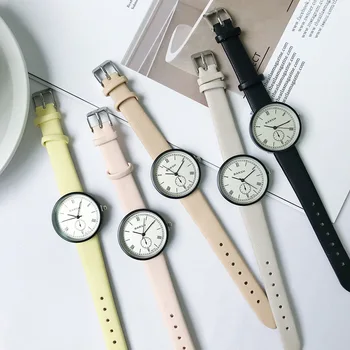 

Roma Number Retro Women Watches 2019 Fashion Casual Female Quartz Leather Clock Simple Ladies Wristwatches Zegarki Damskie