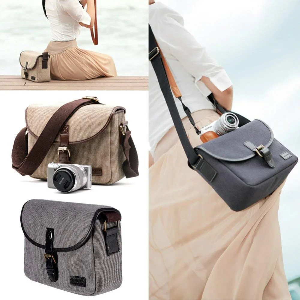 Чехол для камеры в стиле ретро чехол Canon EOS RP R M200 M6 Mark II 90D 77D 80D 4000D 2000D 5D IV III 6D 7D 2 50D