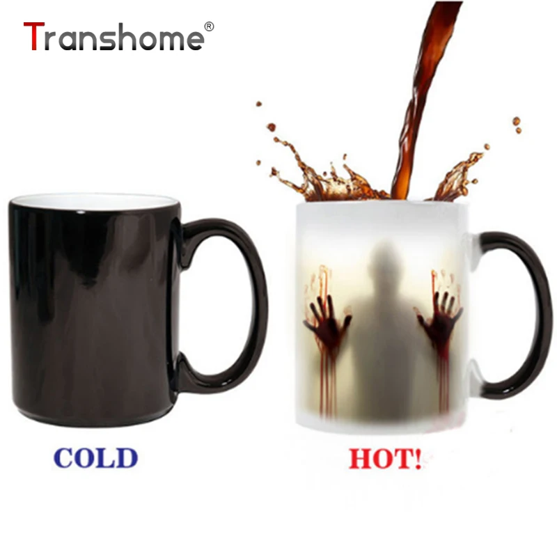 Кружка Transhome The Walking Dead меняющая цвет кофейная кружка керамическая чайная чашка