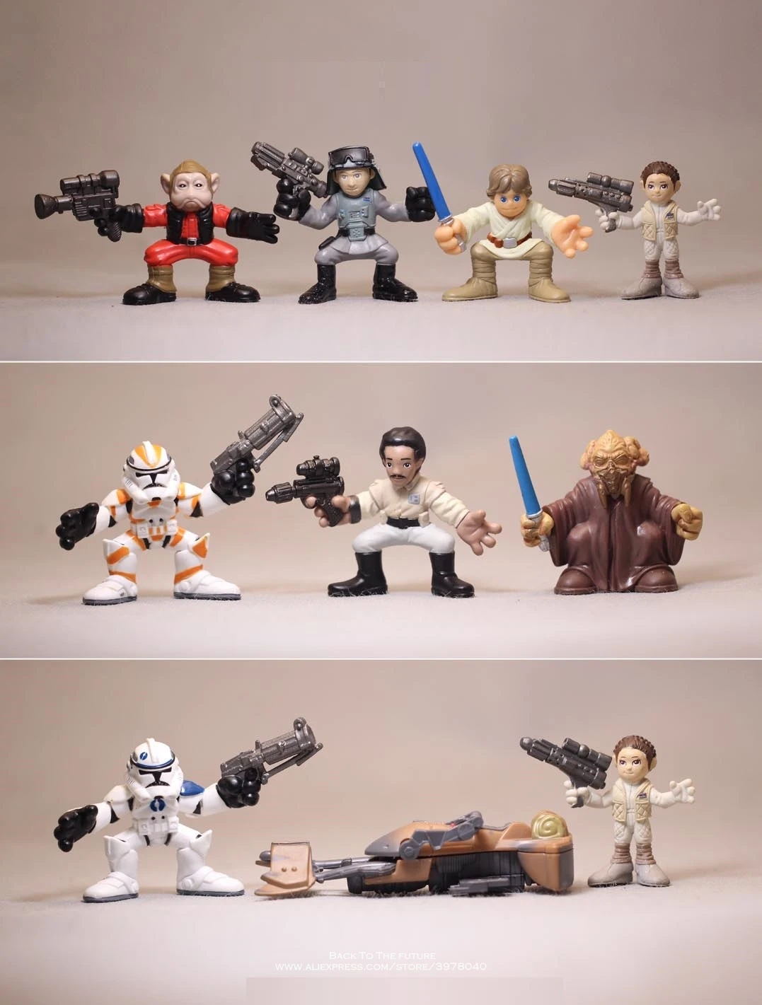 disney star wars figurine playset