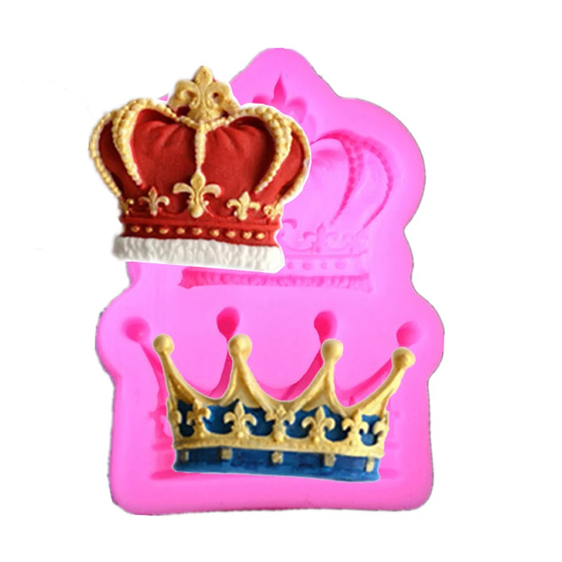 

Free shipping two crown Plum Blossom ice mold chocolate mold cooking tool Fondant Sugar Bow Craft Molds DIY Cake Decorating
